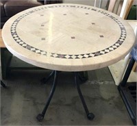 Metal & Tile Patio Table