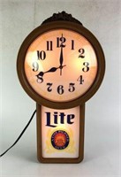 Miller Lite Lighted Wall Clock