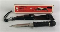 Acme Tool Corp Survival Knife with Stainless Steel