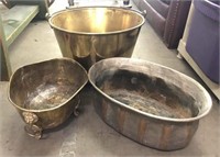 Brass and Metal Planters & Bucket