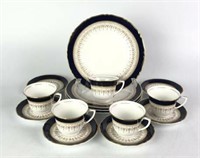 Royal Worchester "Regency" Plates, Cups and