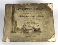 Antique Luxurious Bathing Book Copyright 1879