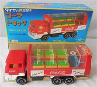 Coca -Cola Friction Truck Made in Japan NIB