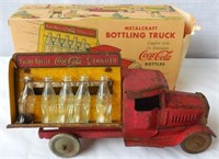 Coca-Cola Truck with Bottles Metalcraft