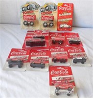 Lot of 12 Die Cast Coca-Cola Trucks