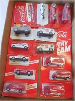 Lot of 13 Die Cast Coca-Cola Trucks