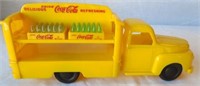 Marx Plastic Coca=Cola Truck with Cases