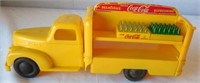 Marx Plastic Coca=Cola Truck with Cases