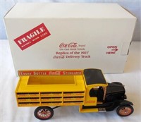 Die cast Coca-Cola delivery truck replica 1927