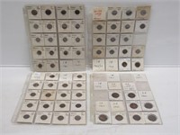 Mexico 1 and 2 cents, 60 different dates