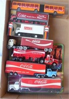 Lot of 7 Asstd. Coca-Cola Trucks