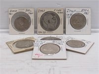 Italy Silver Coins