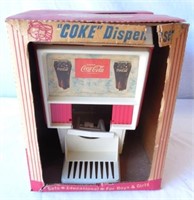 Child's Toy Coca-Cola Dispenser Box Rough