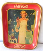 Coca-Cola Tray 1930s/Madge Evans 10 1/2 x 13