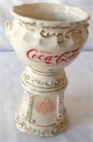 Coca Cola Vase 7 inches tall. 75th Anniversary