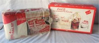 Coca-Cola lot--4 pc. Full Sheets/ Ice Tube and