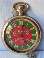 Coca-Coca Pocket Watch Wall Clock/Electric
