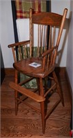 Hi chair 40" t x 16" w