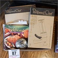 Pampered Chef cookbooks