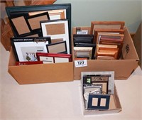 Pictures frames (3 boxes)