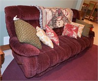Sofa recliner 88" w EXTREMELY HEAVY! MUST BRING...