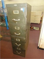 4 Drawer File Cabinet (15" x 27" x 52.5")