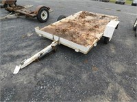 8X5FT FLAT DECK TILT DECK TRAILER