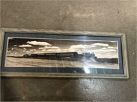 Framed photo of Train