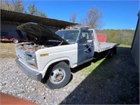 1985 Ford F-350 Wrecker Rollback Truck