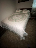 Full Size Bed w/ Mattress and Box Springs