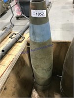Artillery shell, approx 31" tall