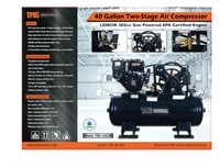 40 Gallon 2-stage 9HP Engine Air Compressor