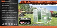 6Ft x 8Ft Twin Wall Greenhouse