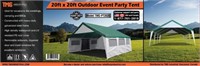 20Ft x 20Ft Pagoda Party Tent