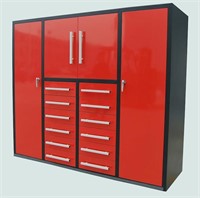 80'' Heavy Duty Multi Drawer Tool Chest Cabinet
