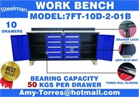 Work Bench 7' - 10D