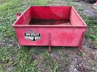 3PTH Utility Dump Box 4' x 4'