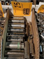 Lot 3/8 dr Deep Well Sockets: various sizes