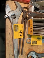 18" Crescent Wrench & Nippers