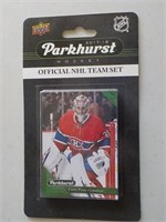 Montreal Canadiens Team Set 2017-18 Parkhurst