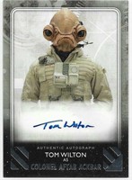 Star Wars Tom Wilton Autograph 12/25