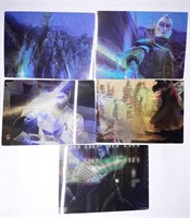Clone Wars Motion Cards 5 card set