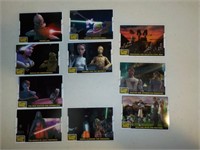 Star Wars Clone Wars Animation Cel 10 card Set