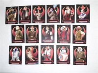 Star Wars TFA Resistance Heroes 16 card Set