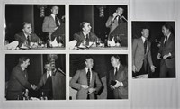 5 pcs Johnny Carson / Ed McMahon Photos