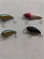 four crank baits