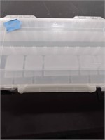 small clear tackle box