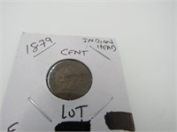 1879 Indain Head Cent, F
