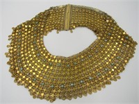 130.85 grams of Egyptian Style Necklace/Earrings