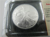 2000 Silver American Eagle. Uncirculated Condition